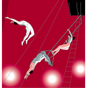 Trapeze,&nbsp;boekomslag